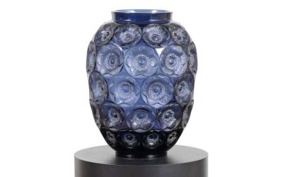 LALIQUE VASE & A BRONZE SCULPTURE PERFORM WELL AT JOEL A. KATZ AUCTION