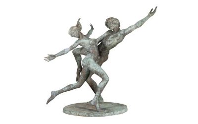 A Sculpture By David Wynne, Titled Dancers (1972), Brings $60,500 In October Two-Session Auction