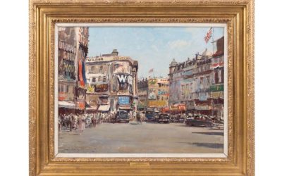 ORIGINAL OIL PAINTINGS BY EDWARD SEAGO AND LE PHO SAIL PAST ESTIMATES AT AHLERS & OGLETREE’S FINE ESTATES & COLLECTIONS AUCTION HELD OCTOBER 9-10