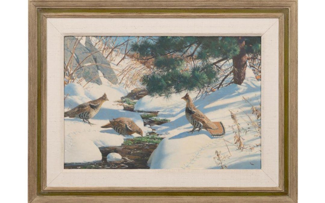 PAINTINGS BY AIDEN LASSELL RIPLEY AND MICHEL DELACROIX SOAR PAST HIGH ESTIMATES AT AHLERS & OGLETREE’S TWO-DAY ESTATES COLLECTIONS AUCTION