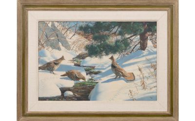 PAINTINGS BY AIDEN LASSELL RIPLEY AND MICHEL DELACROIX SOAR PAST HIGH ESTIMATES AT AHLERS & OGLETREE’S TWO-DAY ESTATES COLLECTIONS AUCTION